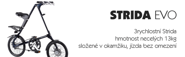 Strida EVO třírychlostní skládací originální kolo