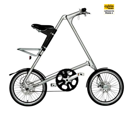 nezaměnitelné skládací kolo Stridy sx model 2013 u nás v Praze